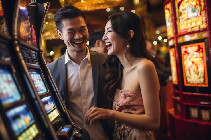 Antarmuka pengaturan keamanan aplikasi piramida slot